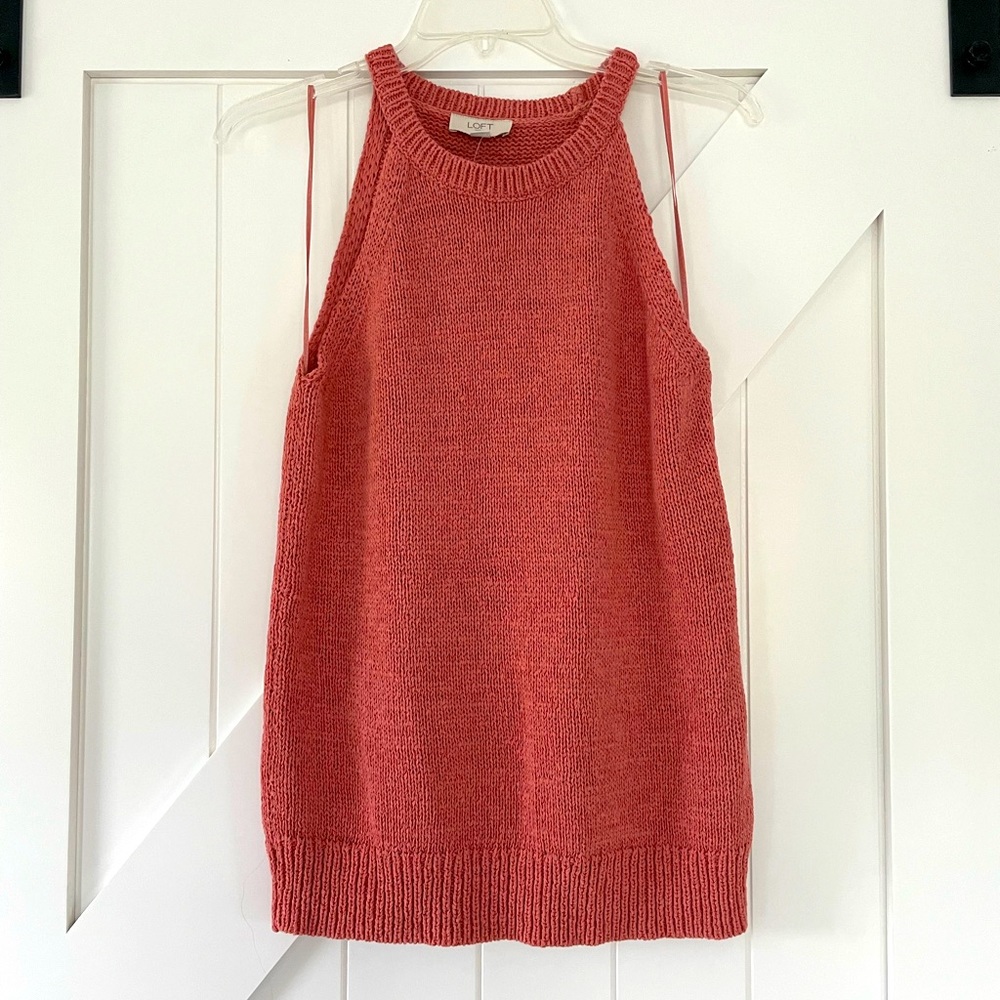 Loft crochet tank